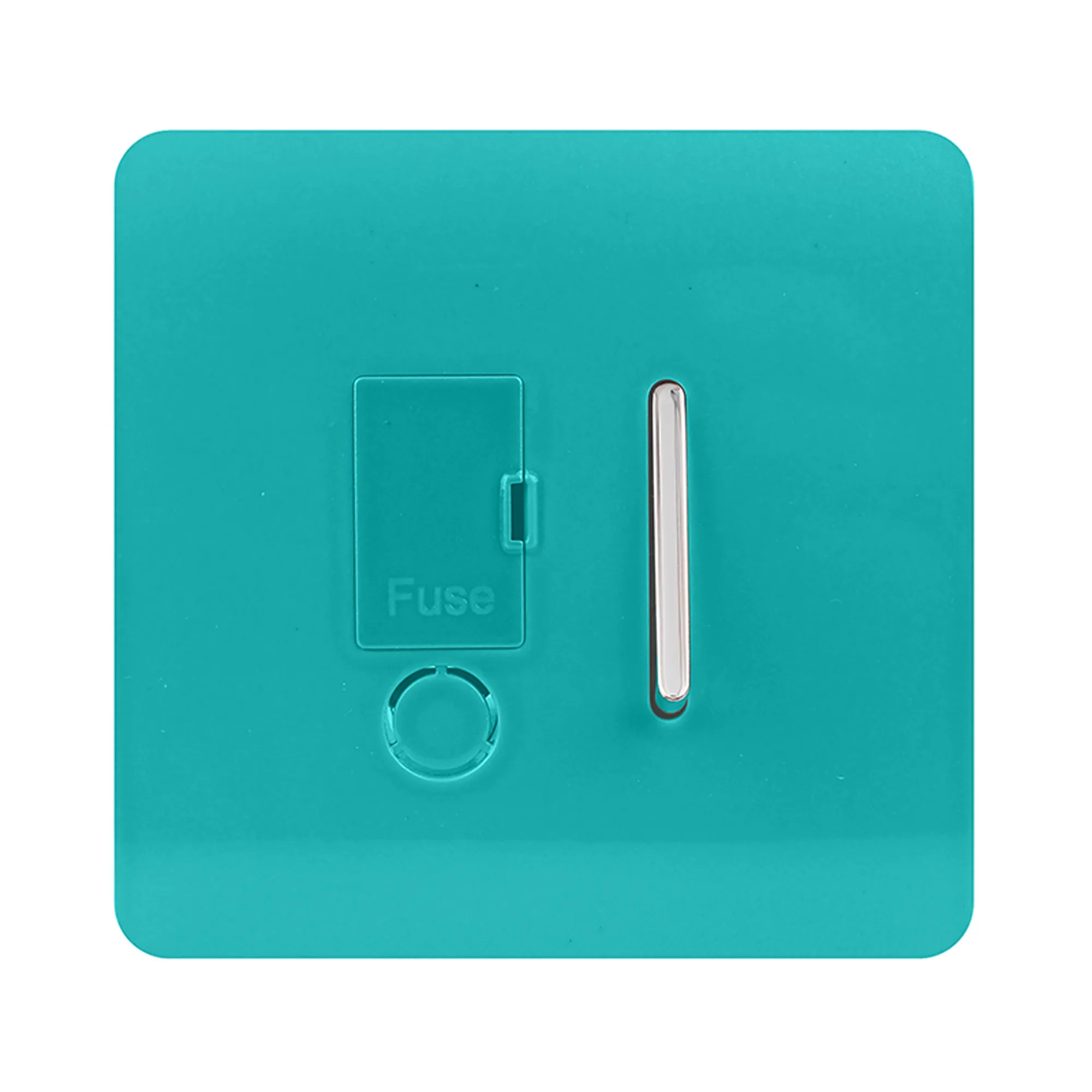 Bright Teal Wiring Accessories Trendi Decorative Screwless Bright Teal Wiring Accessories Trendi Decorative Screwless